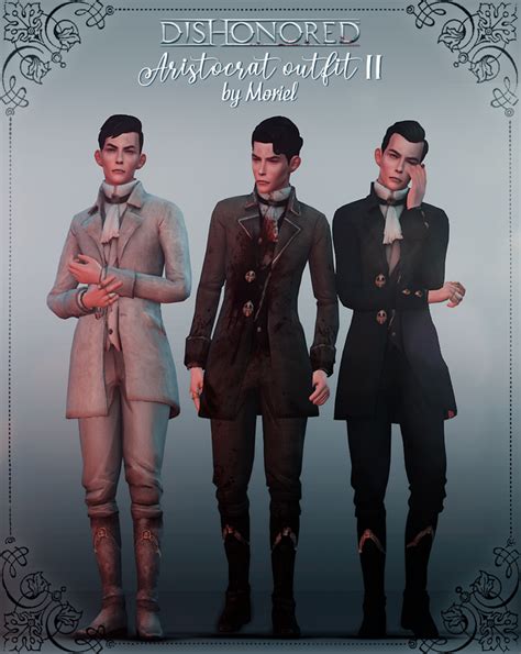 Aristocrat Outfit Moriel On Patreon Sims 4 Stories Sims 4 Sims