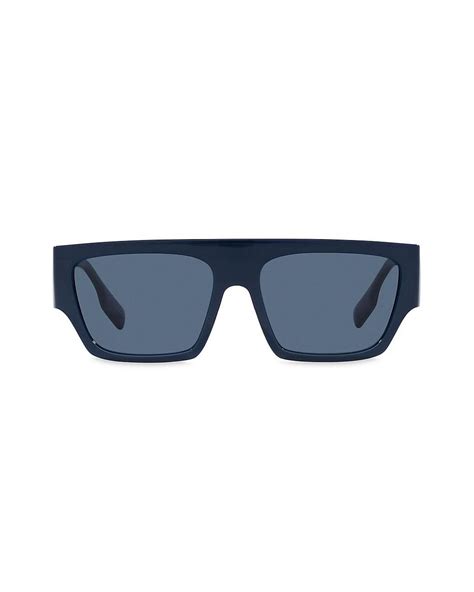 Burberry 58mm Micah Propionate Sunglasses In Blue For Men Lyst