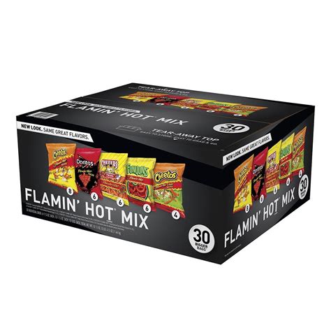 Frito Lay Flamin Hot Potato Chips Variety Pack 30 Ct 57 Off