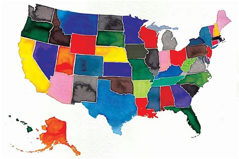 How Big Is Each State In The Us