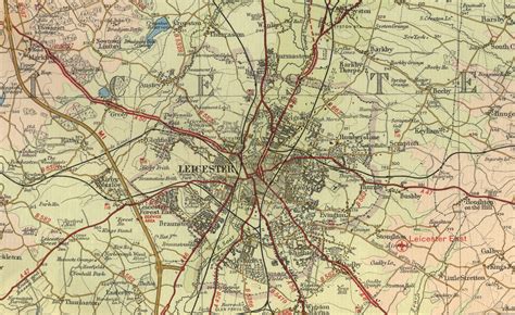 Leicester Map