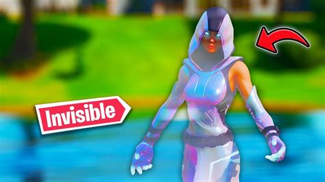 How To Become Invisible In Fortnite Fortnite Glitches Youtube
