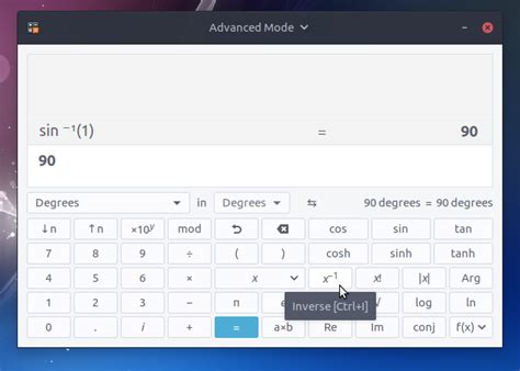 If the angle itself is unknown, one way to calculate the sine is to know the measurements of the lengths of the side opposite to it as well as the hypotenuse (side c in the figure). Inverse Sine, Cosine, and Tangent on Ubuntu Calculator ...