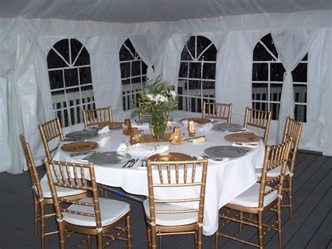 Check out our faqs and go to our delivery area page for specifics on range and details. Wedding Tent, Tables & Chairs Rentals | O'Neil Tents ...