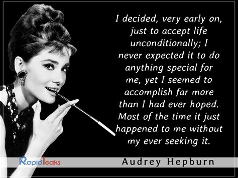 Audrey Hepburn 15 Inspirational Quotes By The ‘icon Of Elegance