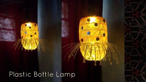 This diy hanging light is a great example of that. DIY II How to make Hanging Lamp from waste Plastic bottle ...