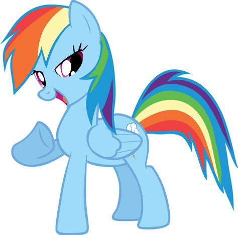Rainbow Dash Vectors Rainbow Dash My Little Pony Friendship Little Pony