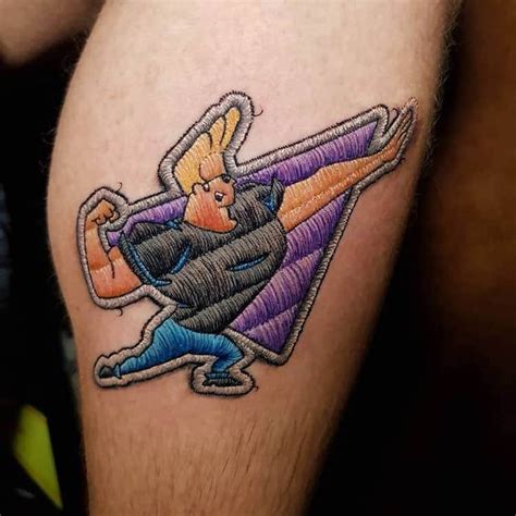 Artist Creates Embroidered Patch Tattoos That Look Like Theyre