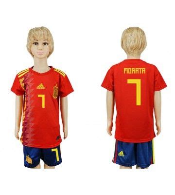 Pfiffe gegen spaniens morata bei der em. Spanien Alvaro Morata 7 Hemmatröja Barn VM 2018 Kortärmad ...