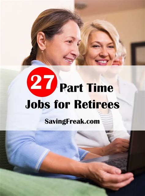 25 Part Time Jobs For Seniors And Retirees