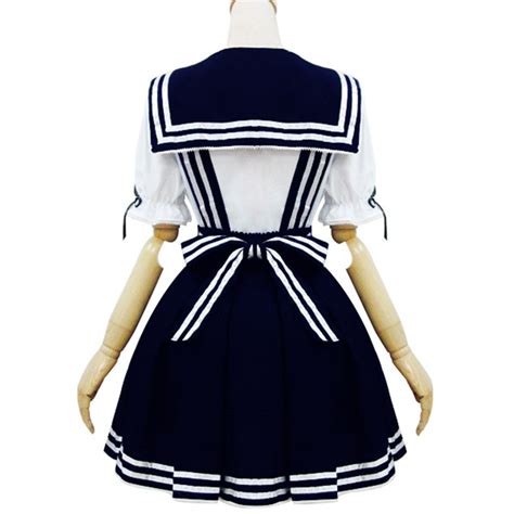 Buy Cos Storewomens Navy Sailor School Girl Uniform Dress Japanese Anime Cosplay Costumes