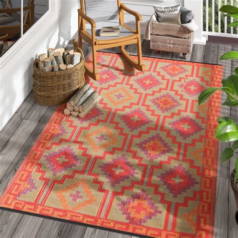 Custom size outdoor rug found in: Patterson Square Red Indoor/Outdoor Area Rug | Area rugs ...