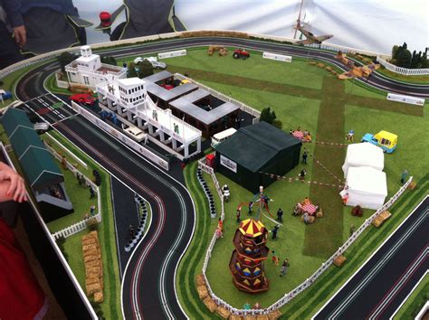 Saw This Scalextric Goodwood Circuit At The Revival Meeting It Was