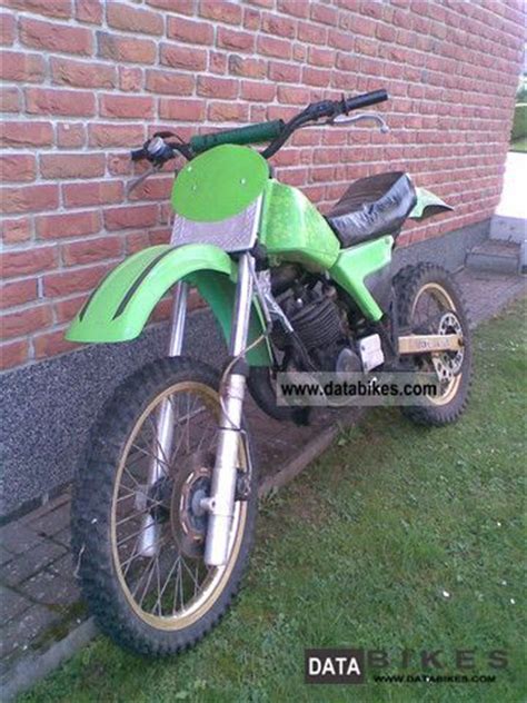 It was state of the art for the time with four valves per cylinder and was even used by the marines. 1985 Kawasaki 250
