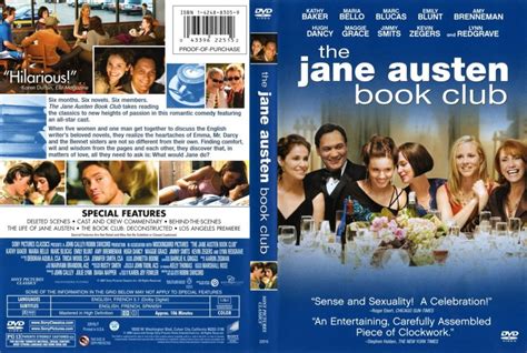 The Jane Austin Book Club Movie Dvd Scanned Covers The Jane Austen