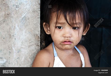 Poverty Asia Girl Image And Photo Free Trial Bigstock