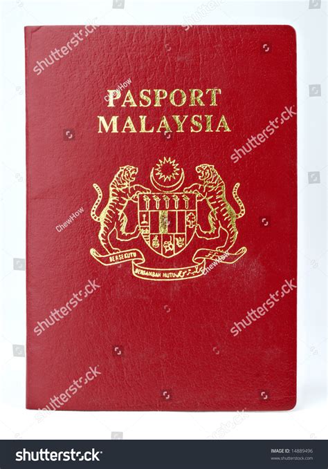 A 3.5x5 cm image with blue background that meets all requirements. Malaysia Passport Stock Photo 14889496 : Shutterstock