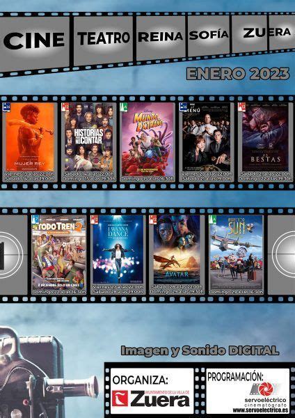 Cartelera De Cine Enero 2023 Ayuntamiento De Zuera