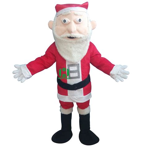 Christmas Santa Claus Mascot Costume For Adult