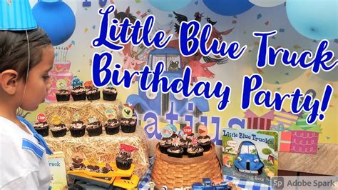 Party Prep Diy Little Blue Truck Birthday Party Decorate With Me
