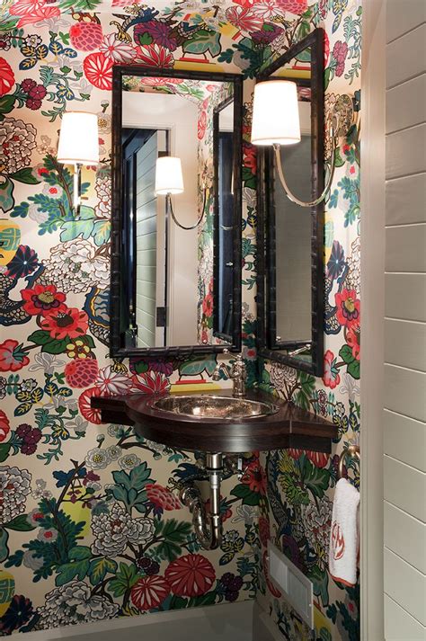 7 Powder Room Statement Wallpapers The Well Appointed House Blog Living The Well Appointed Life