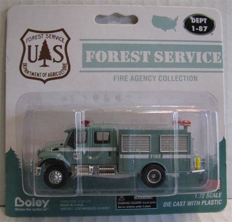 4 Boley Us Forest Service Vehicles Dept 1 87 Diecast International