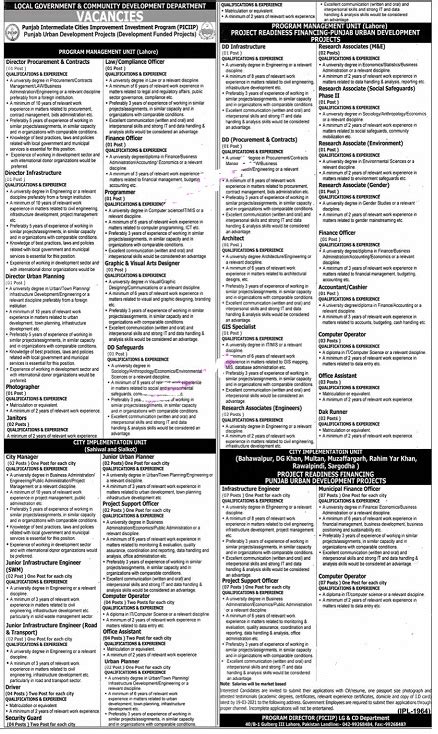 Ensure that you are good at keeping records of events because it will be very important. Punjab Local Govt Jobs 2021 Application Form Download