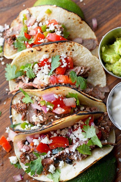 Chipotle Lime Flank Steak Street Tacos Recipes Mexican Food Recipes