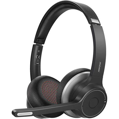 Mpow Bluetooth Headset V50 With Dual Microphone Wireless Noise