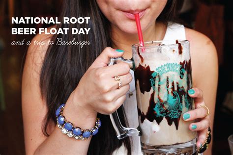 Pretty In Pistachio National Root Beer Float Day And A Trip To Bareburger