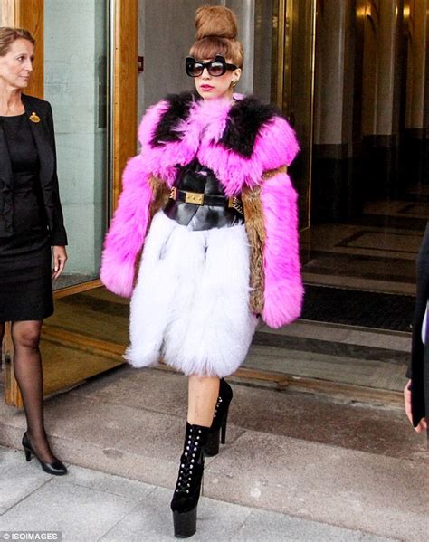 Lady Gaga Continues Her Week Of Weird And Wacky Outfits With An