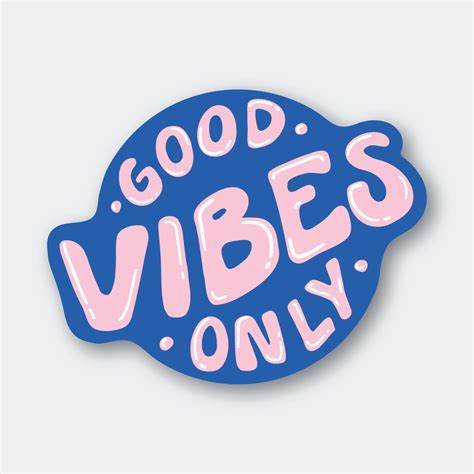 Good Vibes Sticker Br