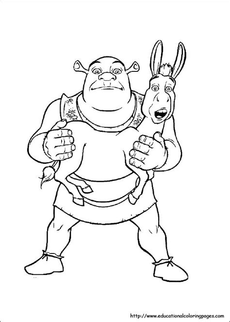 Https://tommynaija.com/coloring Page/free Shrek Coloring Pages