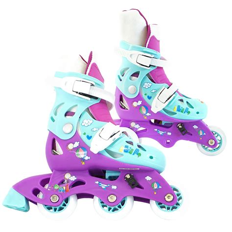 Kids Training Adjustable Skates Combo 2 In 1 For Boys And Girls Perfect