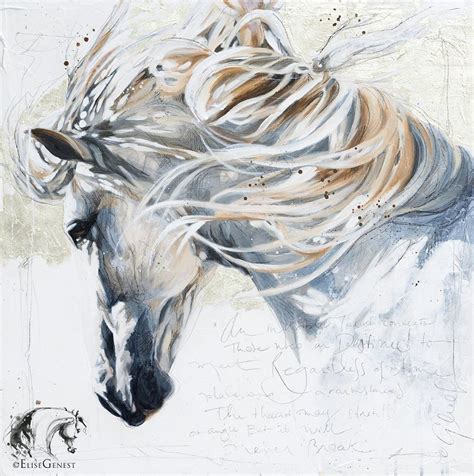 Watercolor Horse Horse Painting Horse Artwork