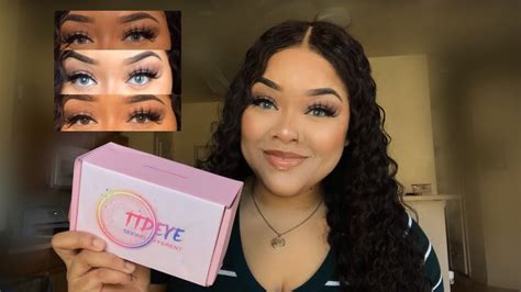 Contact Review Ttdeye Unboxing And Try On Haul Youtube