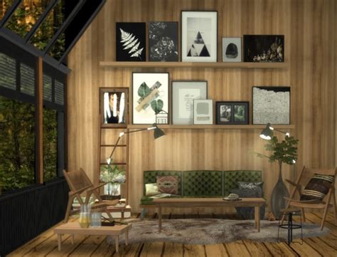 Mxims Artist House Paintings Sims 4 Downloads