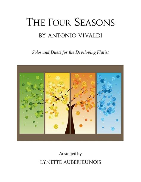 Vivaldi The Four Seasons Flute Solos And Duets Flute Files Publishing