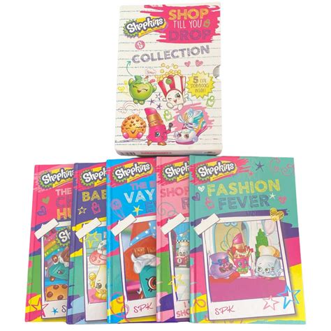 Shopkins Shop Till You Drop 5 Book Collection