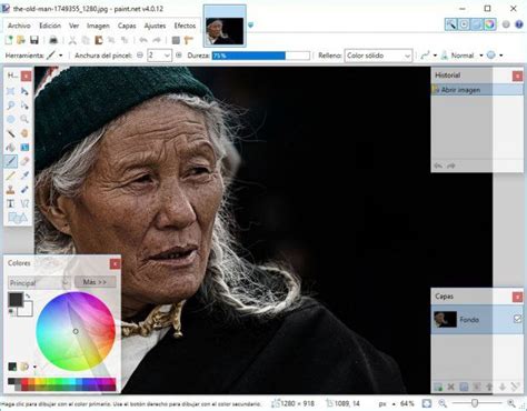Editando Una Imagen En Paintnet Programa Para Editar Fotos Editor