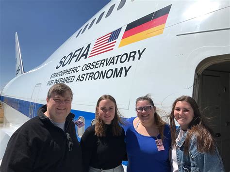 Eagles Take Ride Of A Lifetime Aboard Nasas Flying Observatory Embry Riddle Aeronautical
