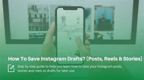 How To Save Instagram Drafts Posts Reels And Stories Techrandm