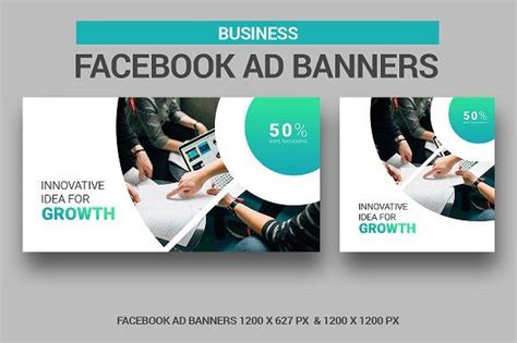 Business Facebook Ad Banner Banner Ads Facebook Ad Facebook Ads Design