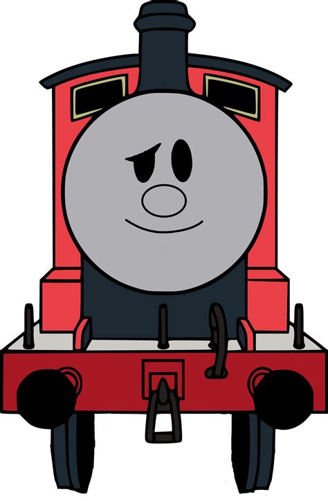 James The Red Engine Mr Men Style By Redkirb On Deviantart