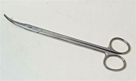 Rare Florsheim Medical Surgical Long Curved Medical Blunt Scissors