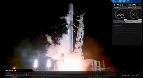 Spacex Launches Internet Satellite