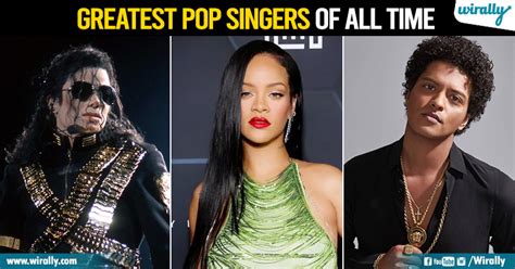 Top 10 Greatest Pop Singers Of All Time Wirally