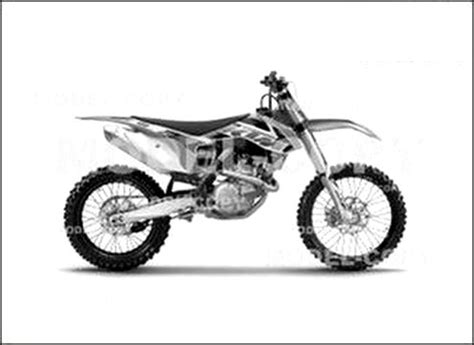 KTM 450 SX-F ’2015 - 2D drawing (blueprints) - 33900 - Model COPY - Default