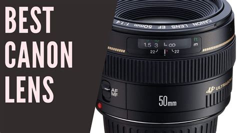 Top 10 Canon Lens 2020 Youtube