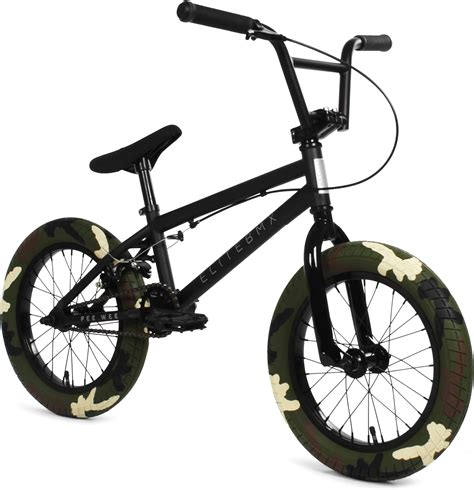 Elite Bmx Bicycle 20 And 16 Freestyle Bike Stealth And